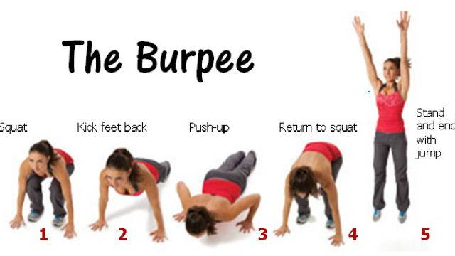 burpees